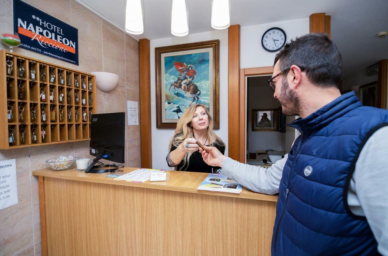 Hotel Napoleon Riccione Luaran gambar